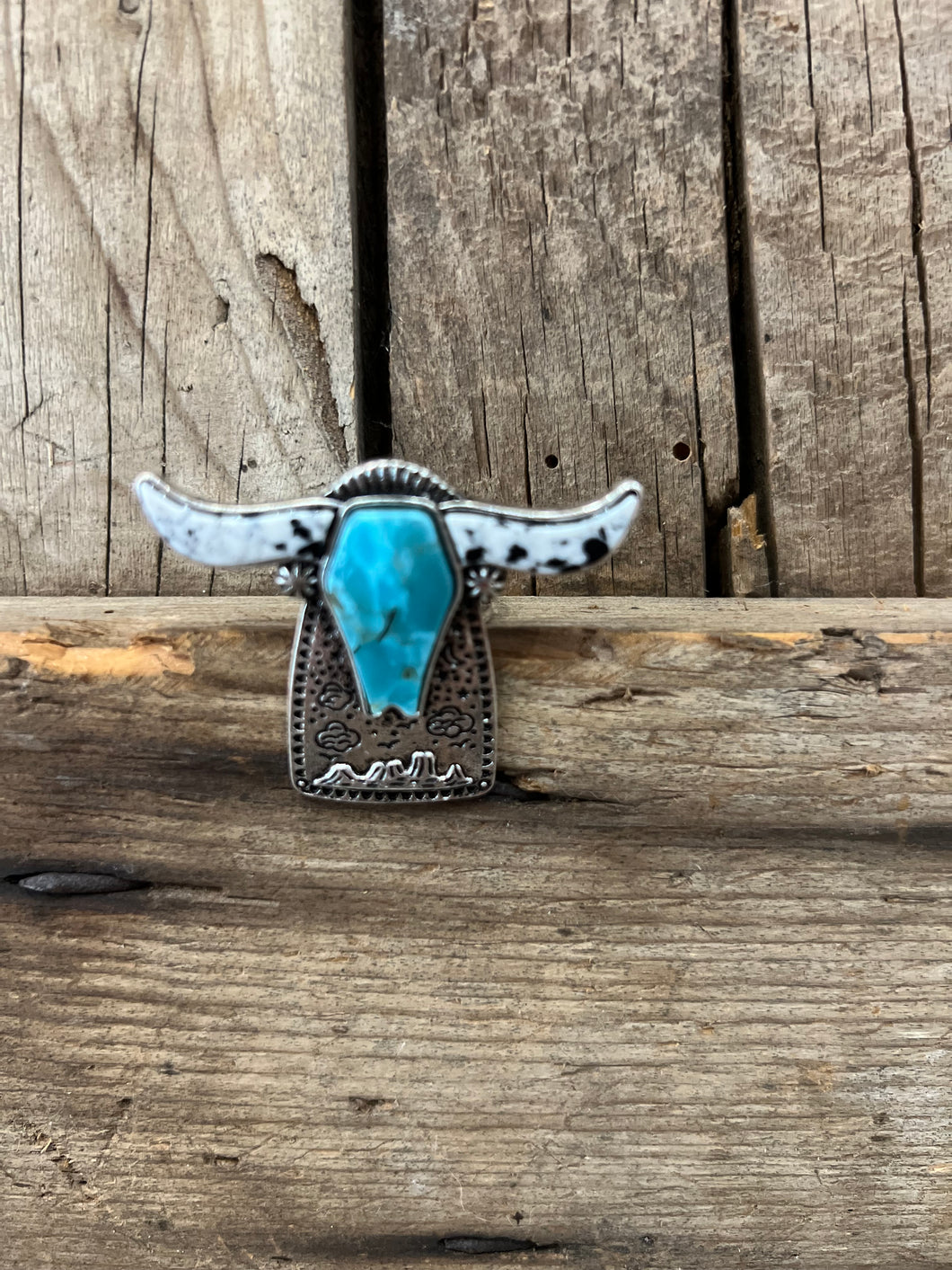 Turquoise Steer Ring