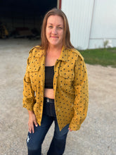 Load image into Gallery viewer, Mustard Star Jacket
