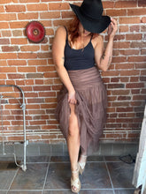 Load image into Gallery viewer, Mocha Tulle Skirt
