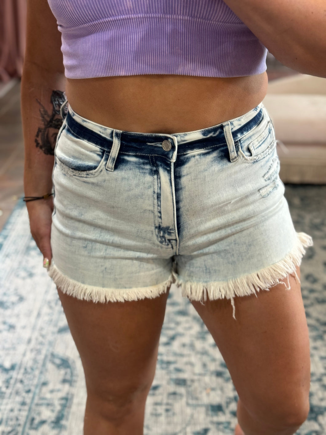 High Rise Shorts