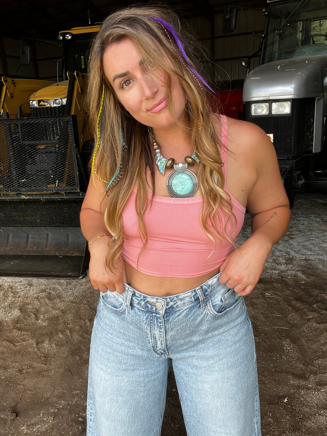 Coral Crop Tank