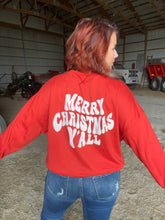 Load image into Gallery viewer, Cowboy Santa Sweater
