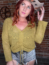 Load image into Gallery viewer, Knit Lime Lush Sweater
