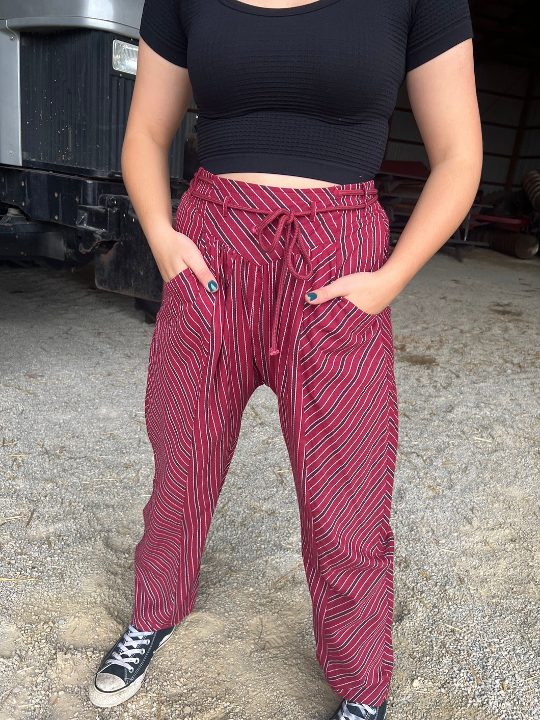 Multi Striped Pants