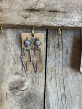 Load image into Gallery viewer, Lightning bolt earrings
