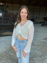 Load image into Gallery viewer, Ivory Cover Up Sweater
