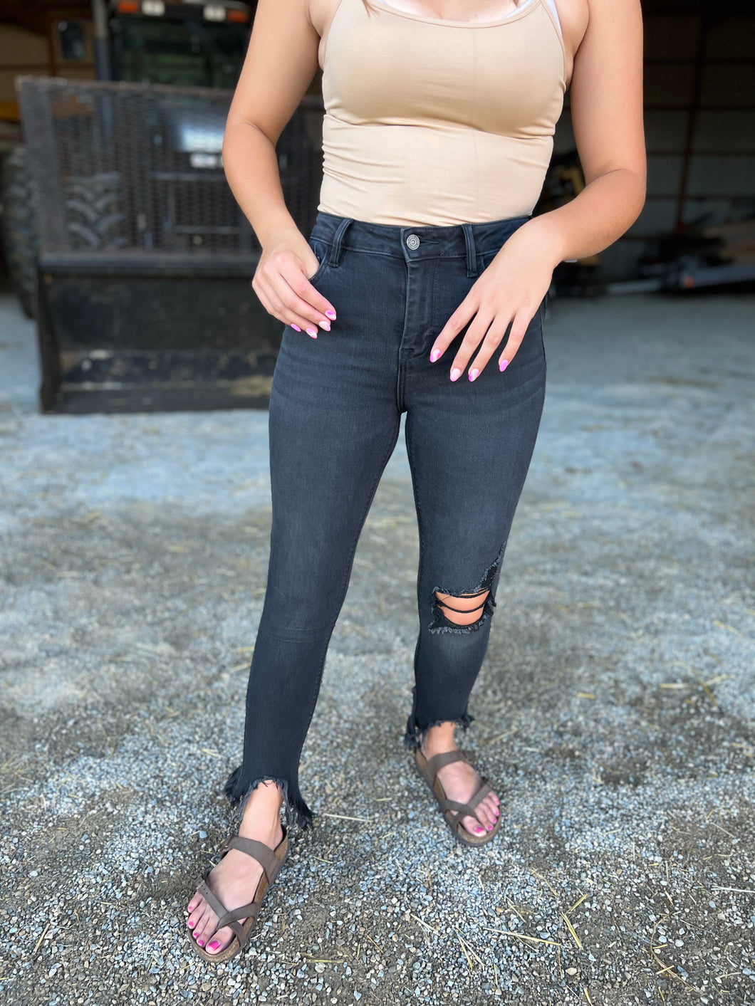 Amelia High Rise Skinny Jeans