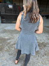 Load image into Gallery viewer, Denim Charcoal Dress
