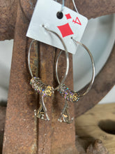Load image into Gallery viewer, Coyote Hoop Earrings
