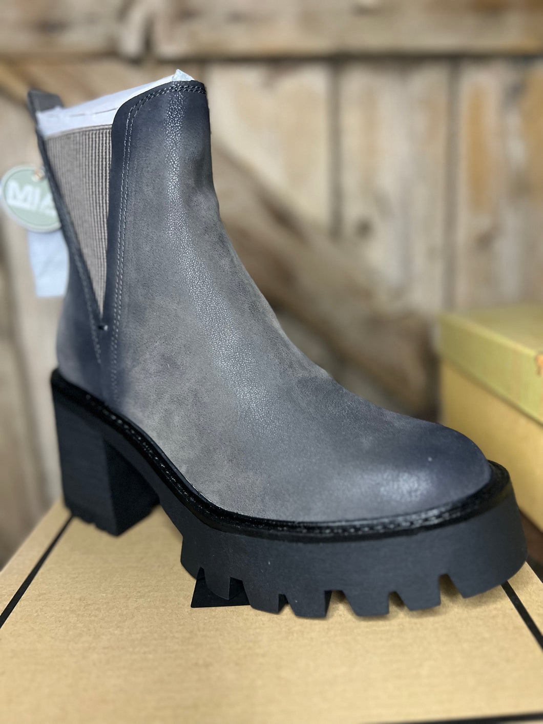 Charcoal Ombre Boots