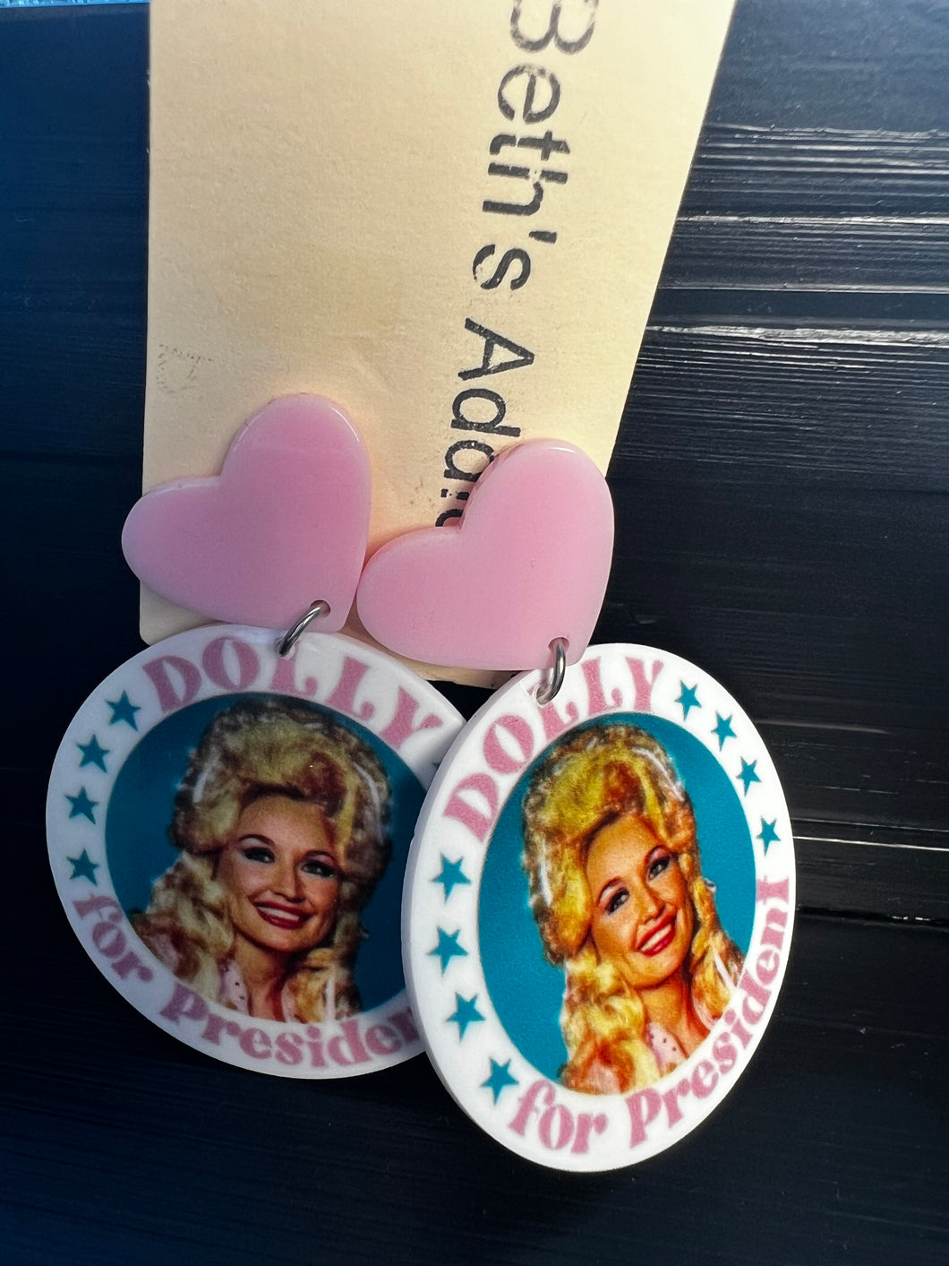 Dolly President earrings