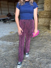 Load image into Gallery viewer, Pink Tiger Striped Pants
