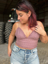Load image into Gallery viewer, Embroidery Ruffle Bralette
