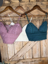 Load image into Gallery viewer, Embroidery Ruffle Bralette
